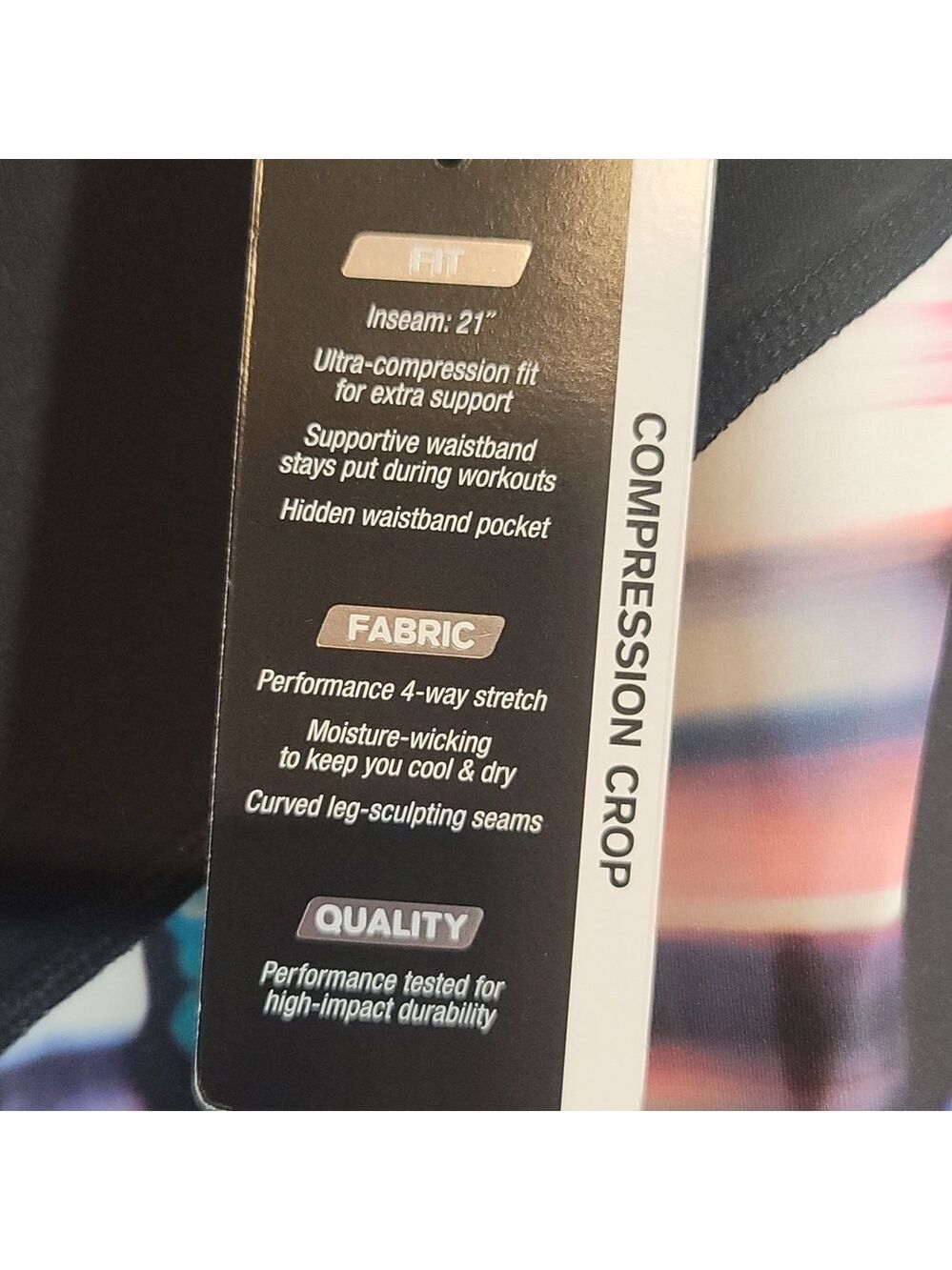 Express exp core leggings sz xs - Picture 4 of 8